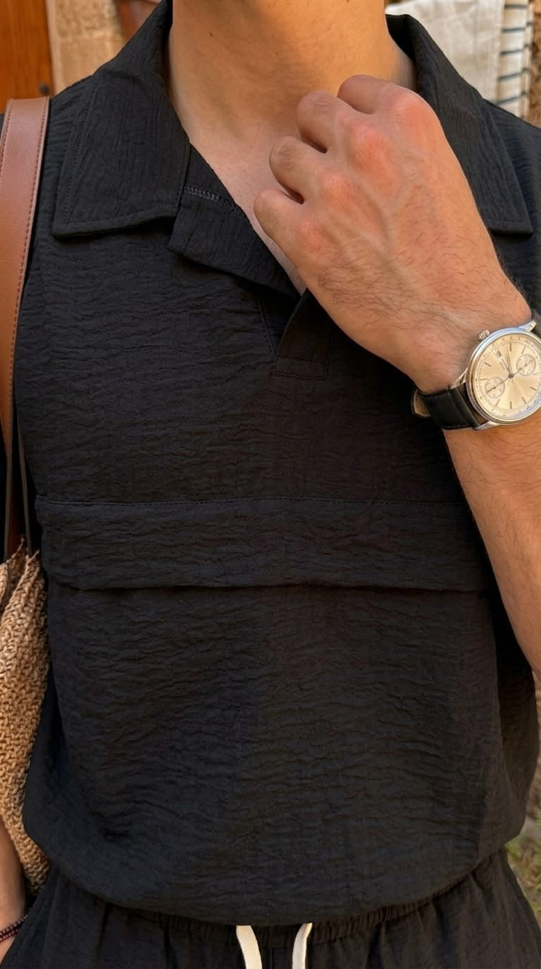 Ensemble en Lin Oversize